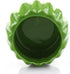 2 4 6 Inches Live Lucky Bamboo Stalk Love Arrangement in Round Green Ceramic Planter - and Lucky Bamboo Indoor Potted
