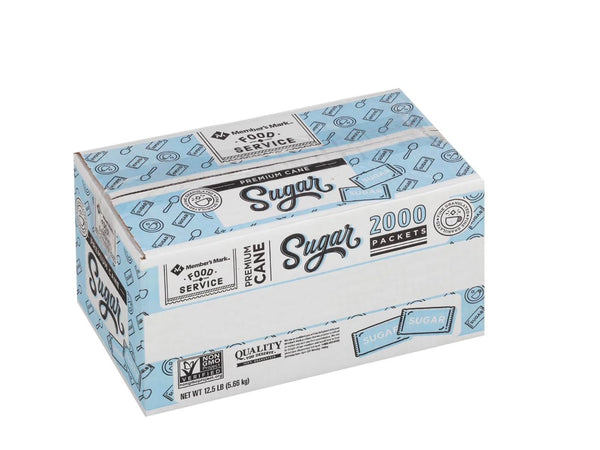Generic Member Mark Cane Sugar Premium Packets 2,000 ct - pack of 2