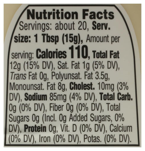 by 365 by Whole Foods Market 365 11.2 Oz by Whole Foods Market, Organic Mayonnaise, Fl