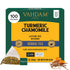 VAHDAM, Turmeric Chamomile Tea Bags (100 Herbal Tea Bags) Caffeine Free,100% Pure