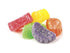 1 Assorted Fruit Slices Pound Bulk Resealable Bag, Assorted Fruit Jelly Candy, Unwrapped Wedges, Old Fashioned Jelly