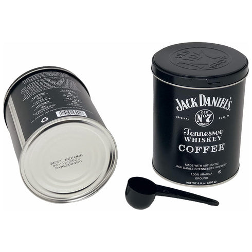 Lara's Gourmet Passions (Pack 2) 8.8oz 100% Jack Daniels Coffee of each bundled with a complimentary measuring spoon