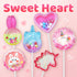 5D 8 Packs Candy Master Lollipop, Mother's Day Sweet Heart Candy, Sugar-Free Treats, Colorful Hard Candy Lollipops