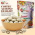 2 NY Spice Shop Coffee & Cream Almonds Candy - Pound Sweet Crunchy Coffee & Cream Almond Snack - FunTreats for Festive