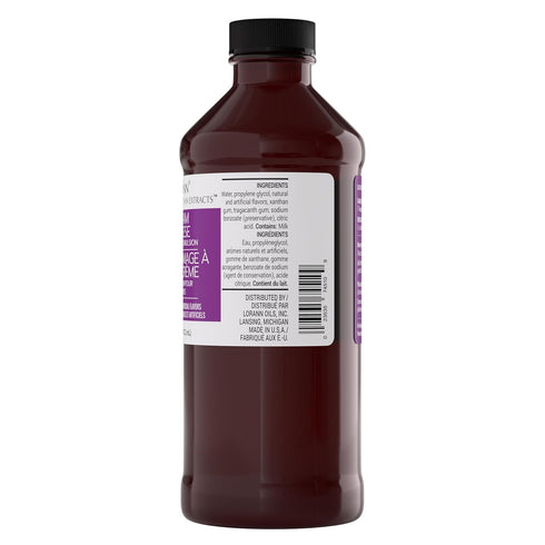 16 Oz LorAnn Oils Cream Cheese Bakery Emulsion: True Essence, Ideal for Boosting Fruit Tones in Cakes, Cookies