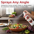 4.7 oz Balsamic Vinegar Spray, Salad Dressings, Vinaigrettes & Cooking, No Propellants, Quality Crafted in USA, Net Wt