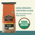 00 5 lbs Fairhaven Mill Organic Pizza Flour - USDA Certified Organic and Non-GMO - Perfect for Thin, Supple Pizza