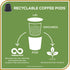 80 9 Don Francisco's Clasico Espresso Pods: Recyclable Aluminum Capsules, Intensity Dark Roast, Compatible