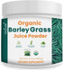Organic Barley Grass Juice Powder Utah Grown Raw Barley Grass Juice Extract