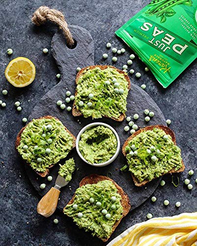 3.5 oz, Karens Naturals Freeze Dried Peas, No Sugar Added, Healthy Vegetable Snack, Non-GMO, Vegan, Gluten Free