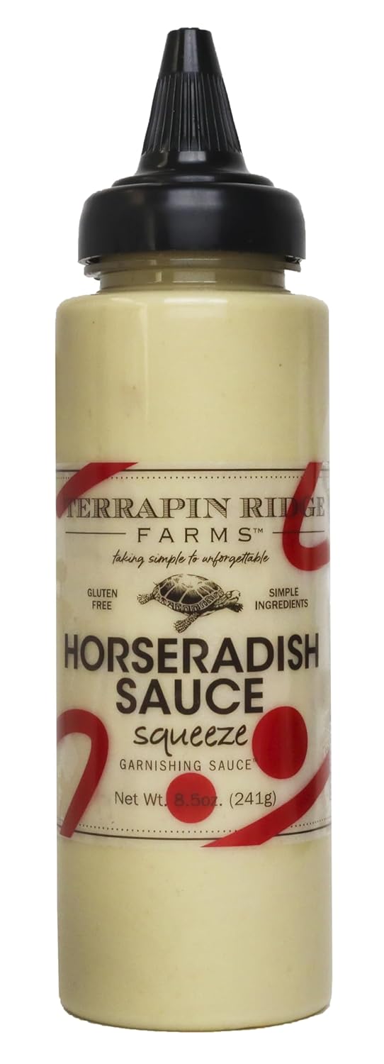 Terrapin Ridge Farms Horseradish Aioli Garnishing Sauce 8.5 Ounce Squeeze Bottle