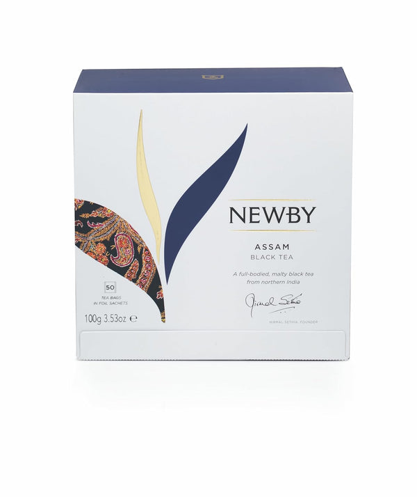 Assam Tea 50 Individually Wrapped Tea Bags Malty with honey hints.