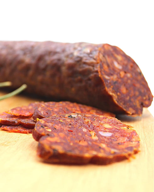 Fortuna's Hot SOUPY Salami - 2 x 10 oz. Sticks | Nitrate