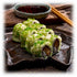 (50g Wasabi Tobiko Premium Green Flying Fish Roe with Mild Wasabi Crunch Glass Jar)