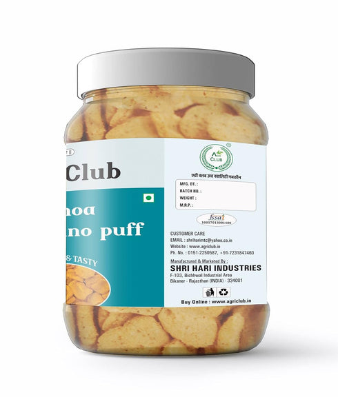 AGRI CLUB 200gm 100gm) quinoa cheezopino puff (each