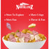 1oz (30g) Pack 10 NORTHLANDZ Freeze Dried ICE CREAM | Creamy & Crunchy Treat | Mango, Strawberry, and Vanilla Flavors |