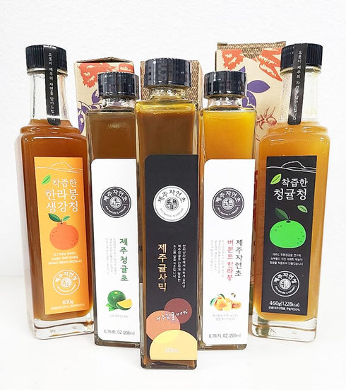 Generic 200ml 6.76oz Jeju island Premium Madarin Balsamic Concentrated Vinegar by Fermented in Traditional Method HACCP