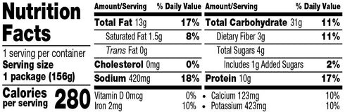 5.5 oz Amy's Wraps, Tofu Scramble Breakfast Wrap, Gluten Free