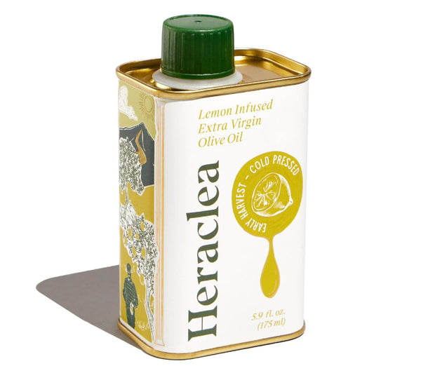 Heraclea - Lemon Infused - Extra Virgin Olive Oil - Organic Olive