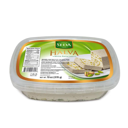 Seda Halva with Pistachio, 13 oz