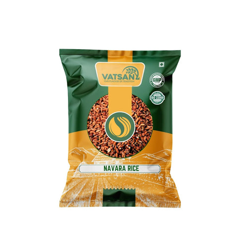 VATSAN Navara Red Rice 2lbs Ayurvedic Natural & Unpolished Kerala Traditional Whole Grain