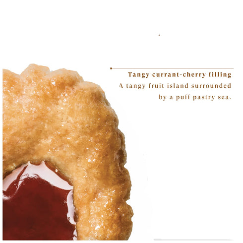 (12 3.5 oz Bahlsen Deloba Red Currant Cookies boxes) - Sweet & delicate, buttery puff pastry biscuits with light crispy