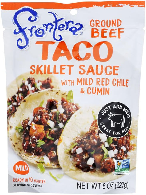 delicret the delicate secrets of the world Frontera Original Taco Skillet Sauce 8 ounce each (6 Items Per Order)