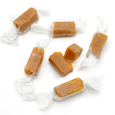 16 oz Caramel Apple Candy Small Batch Crafted, Fresh Cream and Butter, Soft and Delicious, Individually Wrapped