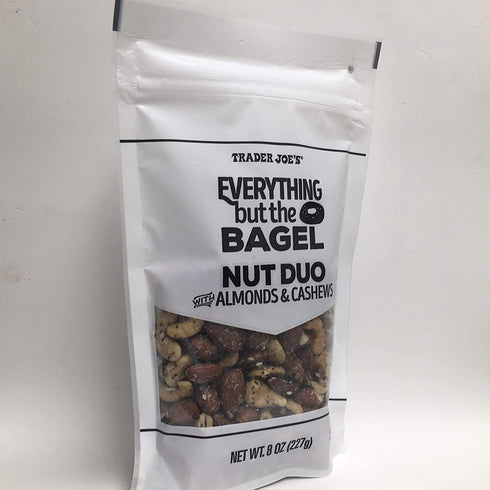 Trader Joe's 3 Pack Everything But The Bagel Nut Duo With Almonds & Cashews