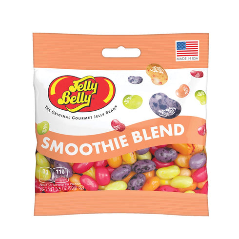 TheCandyCo 3 Pack 3.5 oz Jelly Belly Smoothie Blend Jelly Beans- - each, Beverage (Smoothie Blend)