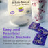 NuNaturals White Stevia Powder Packets, Single-Serve, Zero Calorie Sugar Substitute, 100 Count