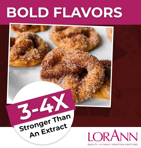 LorAnn Oils Super Strength Flavoring, Cinnamon Oil, 1 fl oz - Bold, Natural Flavors for Candy Making