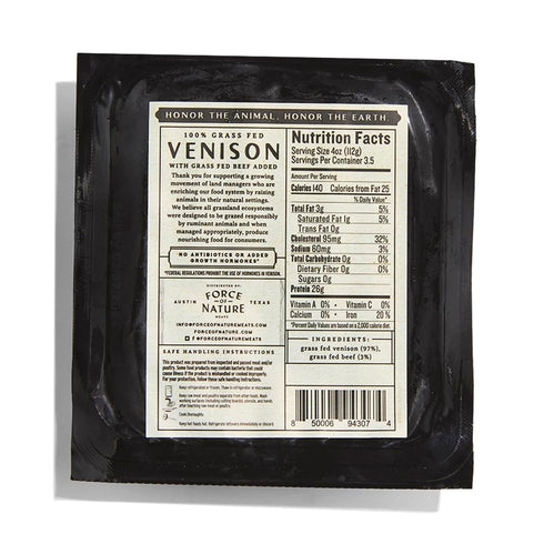 14 OZ Force of Nature Meats Ground Venison