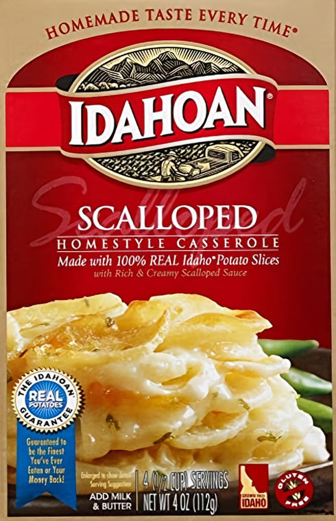 Idahoan Scalloped Homestyle Casserole 4 oz. (Pack of 2)