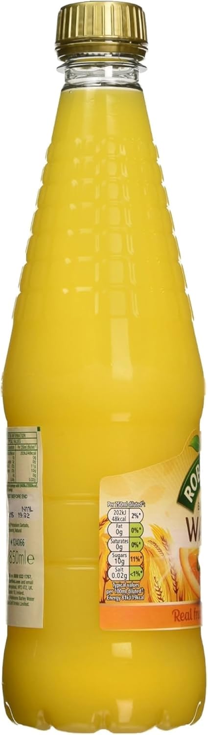 28.7-Ounce (Pack 4) Robinson's Orange Barley Water, of by Robinsons