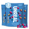 UNREAL Dark Chocolate Peanut Gems (3 Value Size Bags) | Vegan with