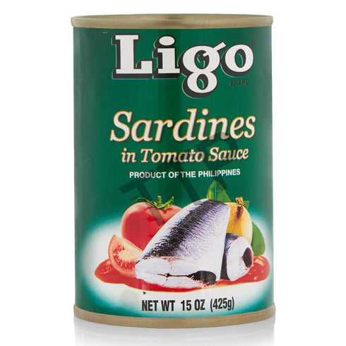 (3 Pack, 1,275g) Ligo Sardines in Tomato Sauce Total