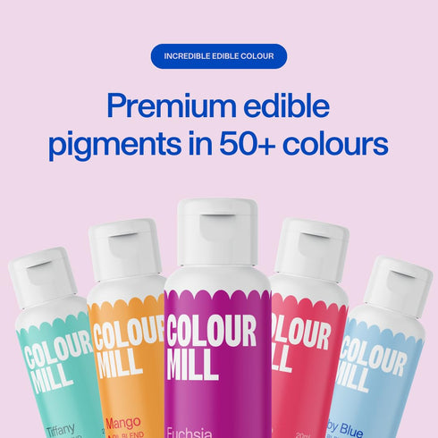 20 Colour Mill Oil-Based Food Coloring, Milliliters (Olive)