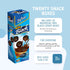 (4.1%) 35g Pack Pack 20 Zyluc Mini Black Crackers Chocolate Snack with Real Cocoa Powder Portable Crisp Texture, Halal