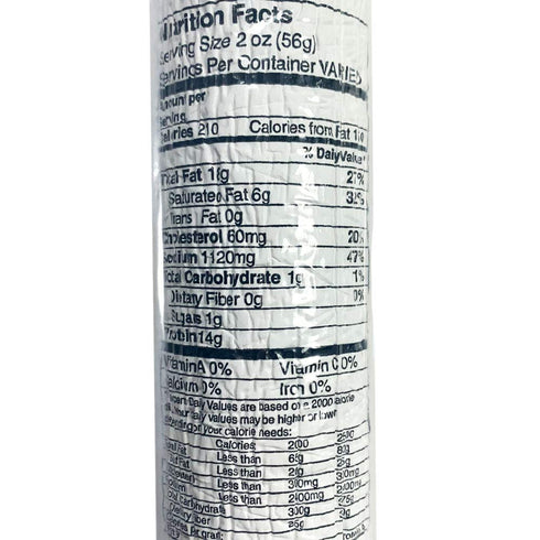 1.5 Lb Karl Ehmer Smoked Salami - Perfect Cured Meat For Charcuterie Boards, Deli Salami Sandwich Meat For Breakfast