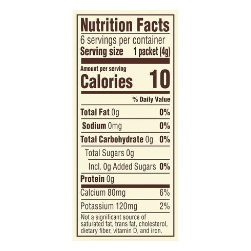 Country 6 Packets, 8 Time Zero Sugar Pink Lemonade Drink Mix, ct On-the-Go per Case