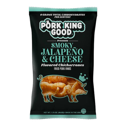 10 Pack Pork King Good Pork Rinds Variety (Chicharrones) Keto Snacks
