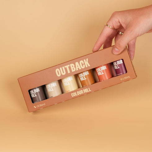 20 Pack) Colour Mill Oil-Based Food Coloring, Milliliters (Outback