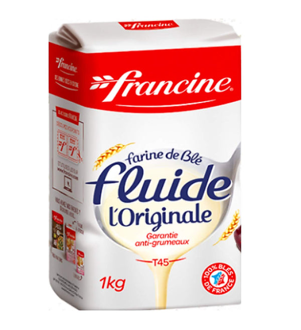 Francine Farine de ble Fluide - French Imported T45 Original Fluid Wheat Flour,
