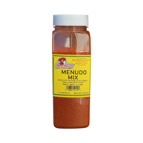 Menchaca Menudo Mix Seasoning 1 Lb Authentic Mexican Spice Blend for Menudo &
