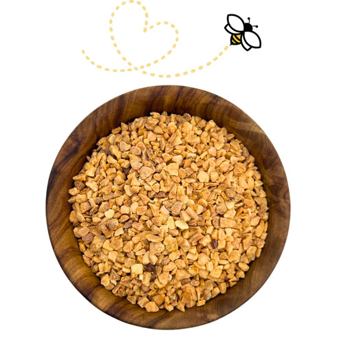 20 Raw Essentials Roasted Chopped Garlic Earthy and Nutty Flavor for Soups, Marinades, Dips, and Vegetables Non-GMO