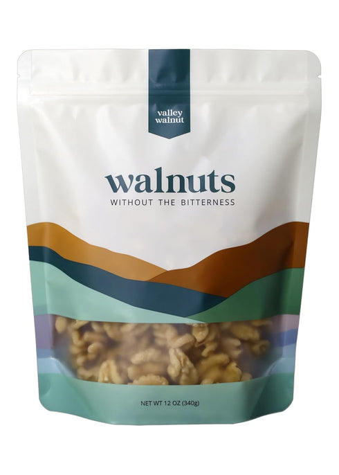 Raw California Skinless Walnuts Non-GMO, Naturally Sweet, No Bitter Taste