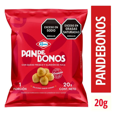 6 120g (4.23 oz) Baked Snack Mini Pandebono Ramo Units Traditional Colombian Cheese Bread Imported from Colombia
