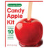 Concord Foods Candy Apple Kit Classic Red Apples for Family Treats, Carnivals,