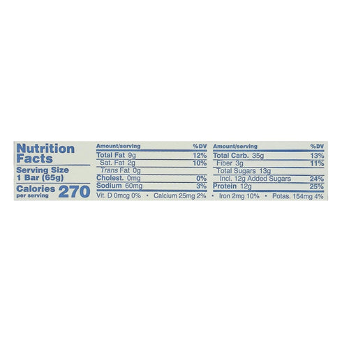 12-2.3 Oz Gomacro - Bars Oatmeal Cchip - Case